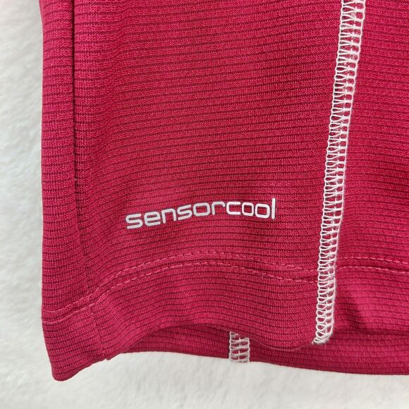 Ping Stanford Cardinal 1/4 Zip Golf Pullover Mens Medium Red Sensor Cool Stretch - Picture 6 of 13